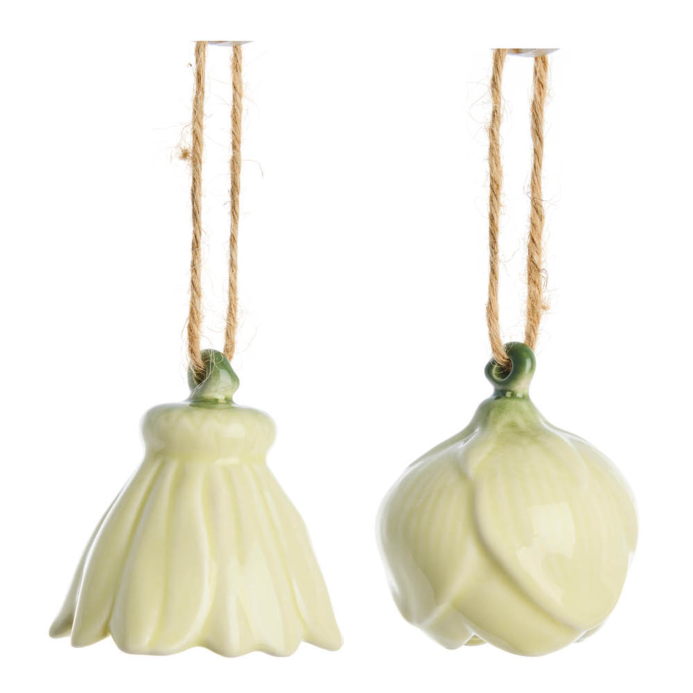 Lene Bjerre Dehlia Riippukoriste kukka 4,5 cm 2 kpl Keltainen