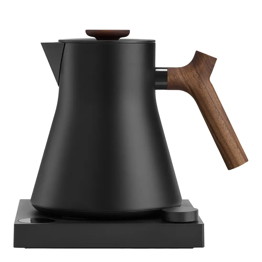 Corvo EKG Pro Vedenkeitin 0,9 L Mattamusta/Pähkinä