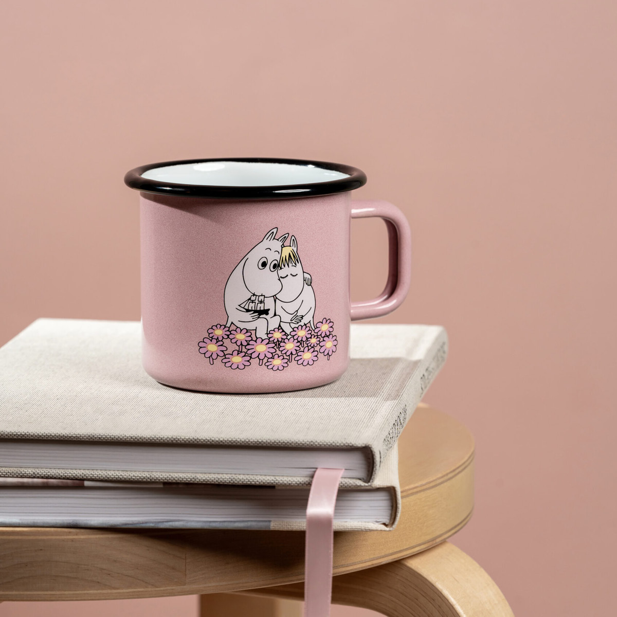 Muurla Mummi emaljekopp 37 cl sammen