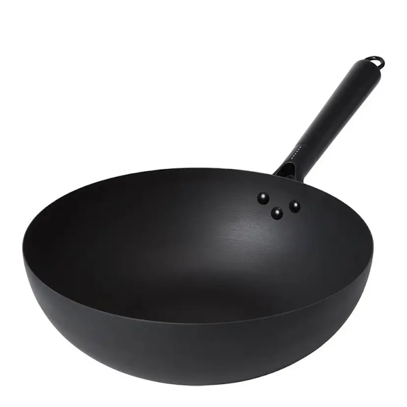 Satake Wokpanna kolstål 32 cm svart - Cervera
