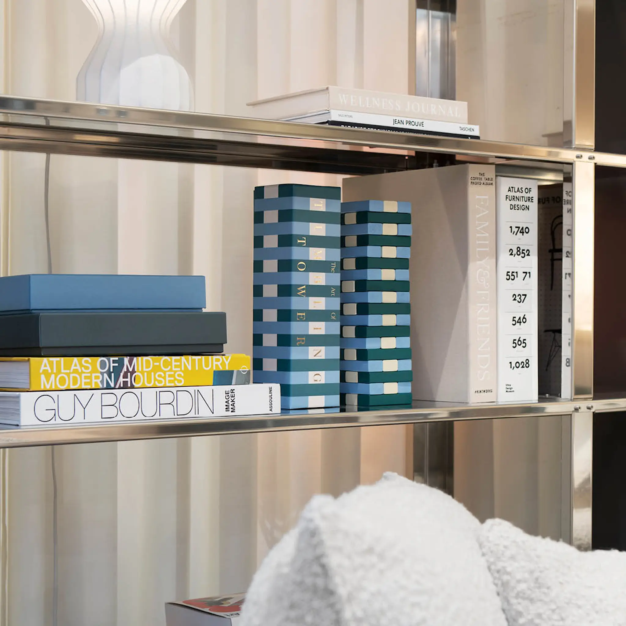 Printworks Tumbling Towers lekset grön/blå