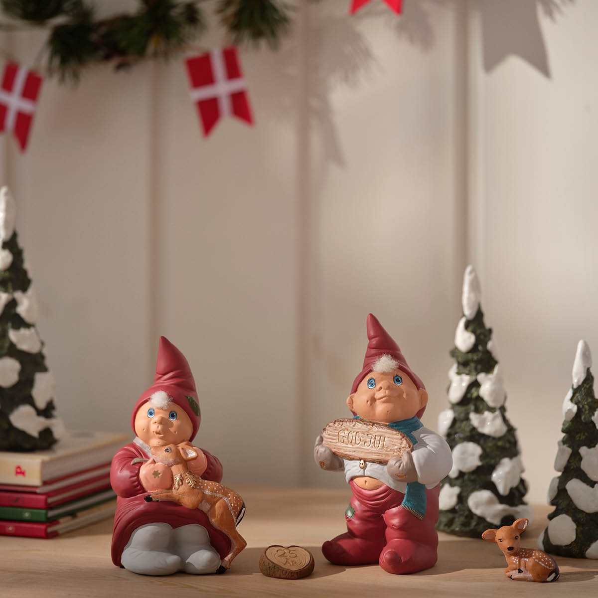 Klarborg Tomtepar Elvin & Emmelie 13,5 cm årstomtar 2025
