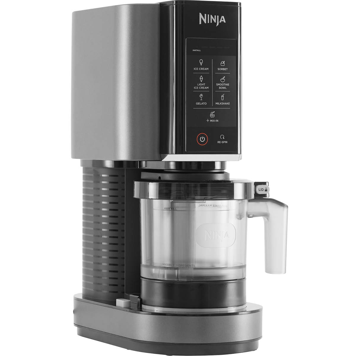 Ninja CREAMi Iskremmaskin NC302EU 800W sølv/svart