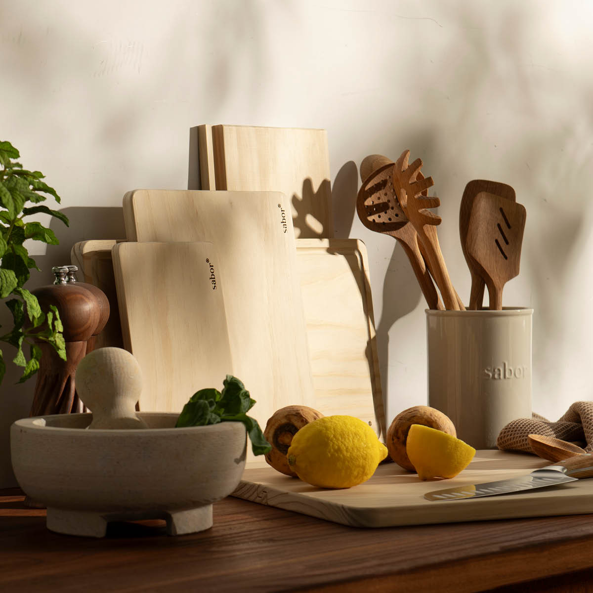 Sabor Trevig skärbräda 24,5x14,5 cm accoya