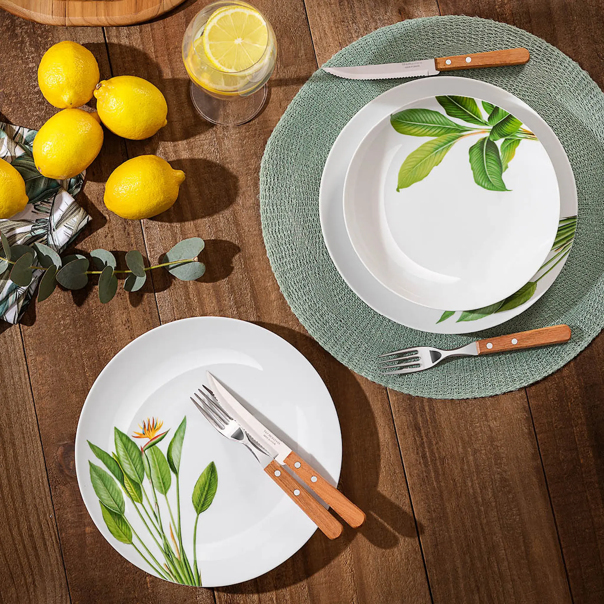 Tramontina Bestickset 24 delar natur/stål