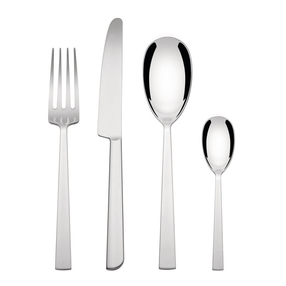 Alessi Asta bestickset 24 delar stål