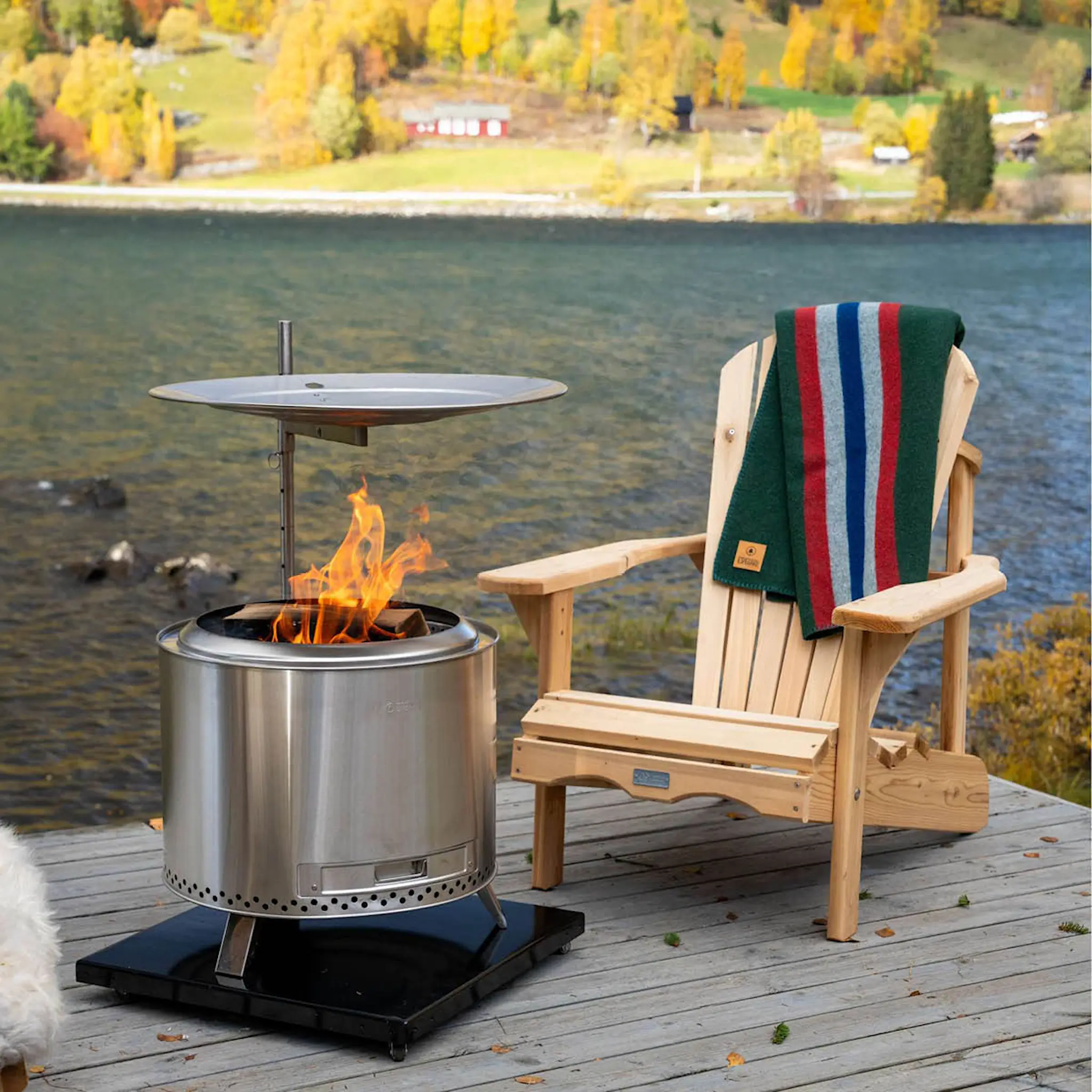 Espegard Brasa Lämpöheijastin grillitelineelle ja monitelineelle