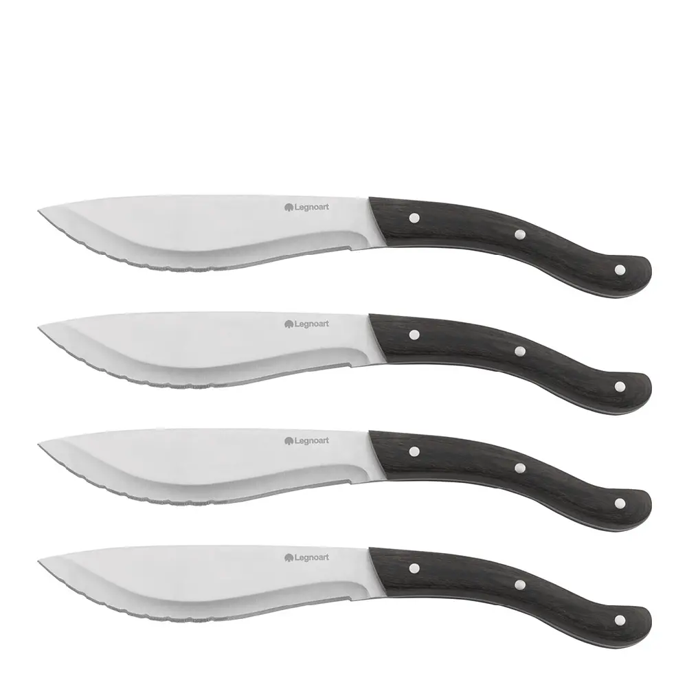 Tomahawk Pihviveitsi 4 kpl Tumma pakkapuu