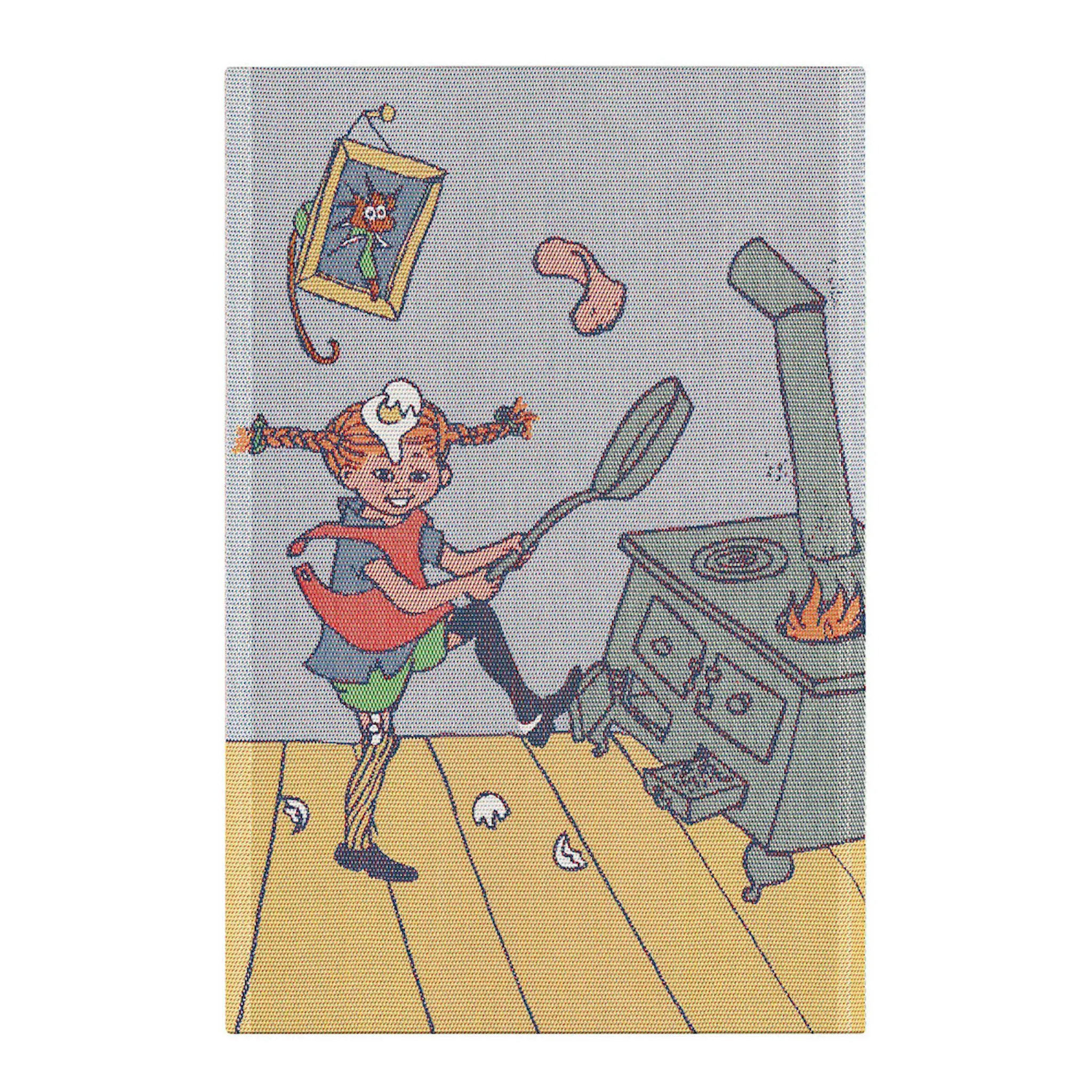 Ekelund Pippi kökshandduk 40x60 cm Pannkakskaos