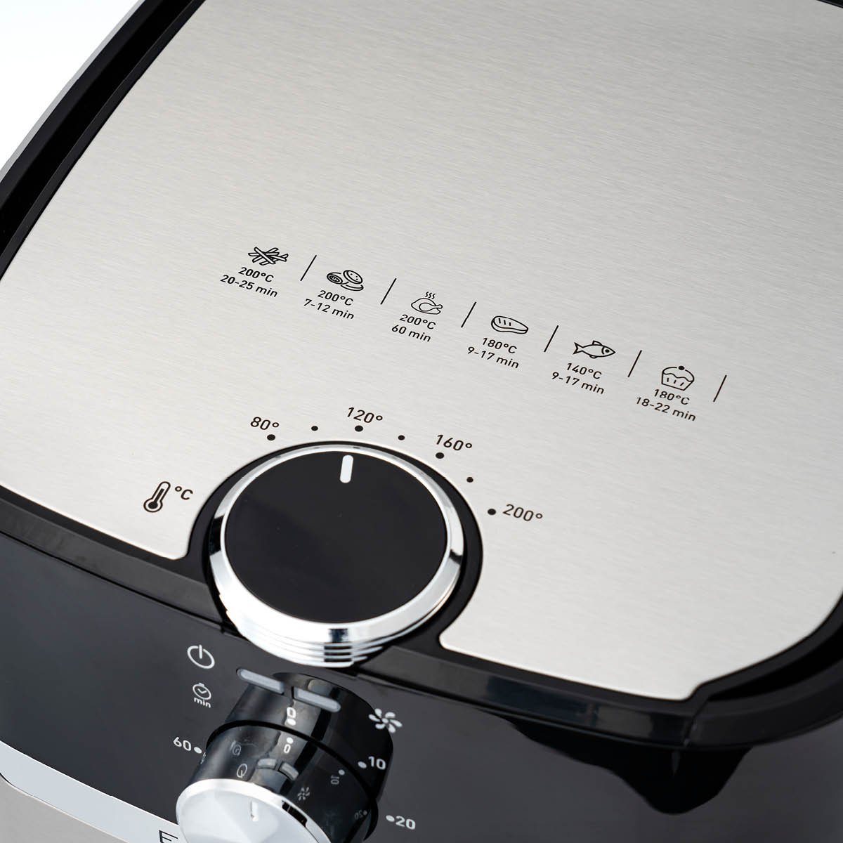 OBH Nordica Easy Fryer classic+ 2In1 Silver