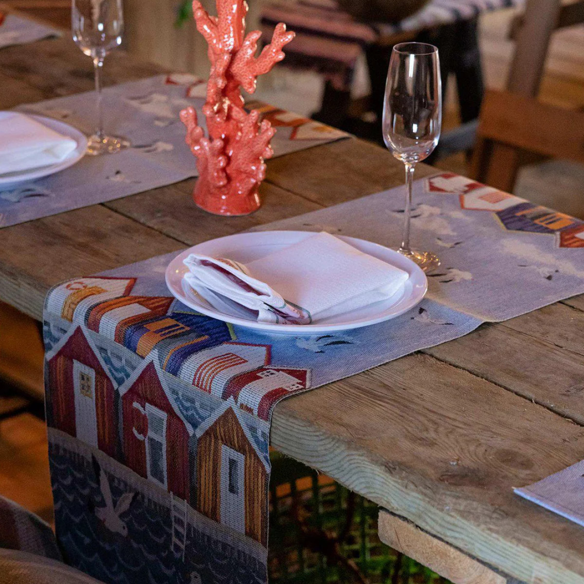 Ekelund Sjöbod bordslöpare 35x120 cm