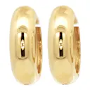 Steel - Soft Coll örhängen 17 mm guld