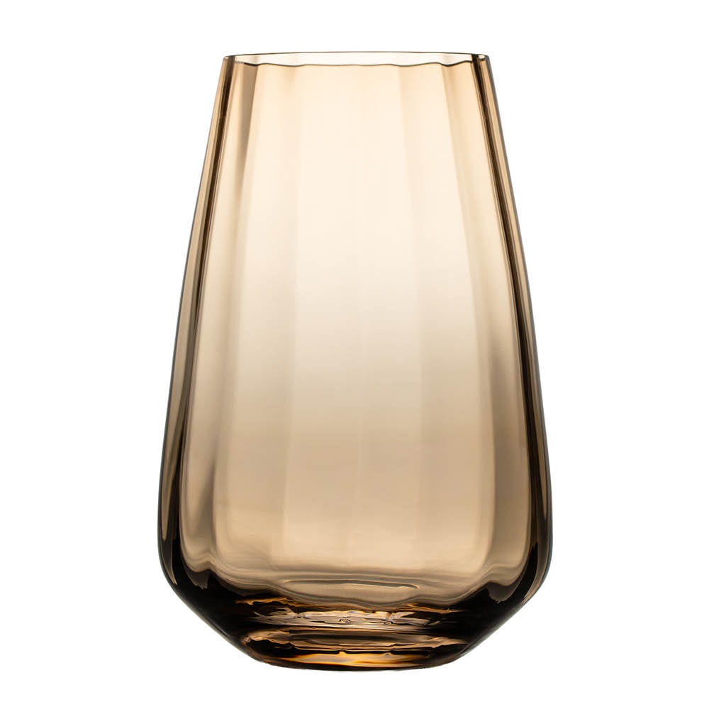 Magnor Optique vase 17 cm light topaz