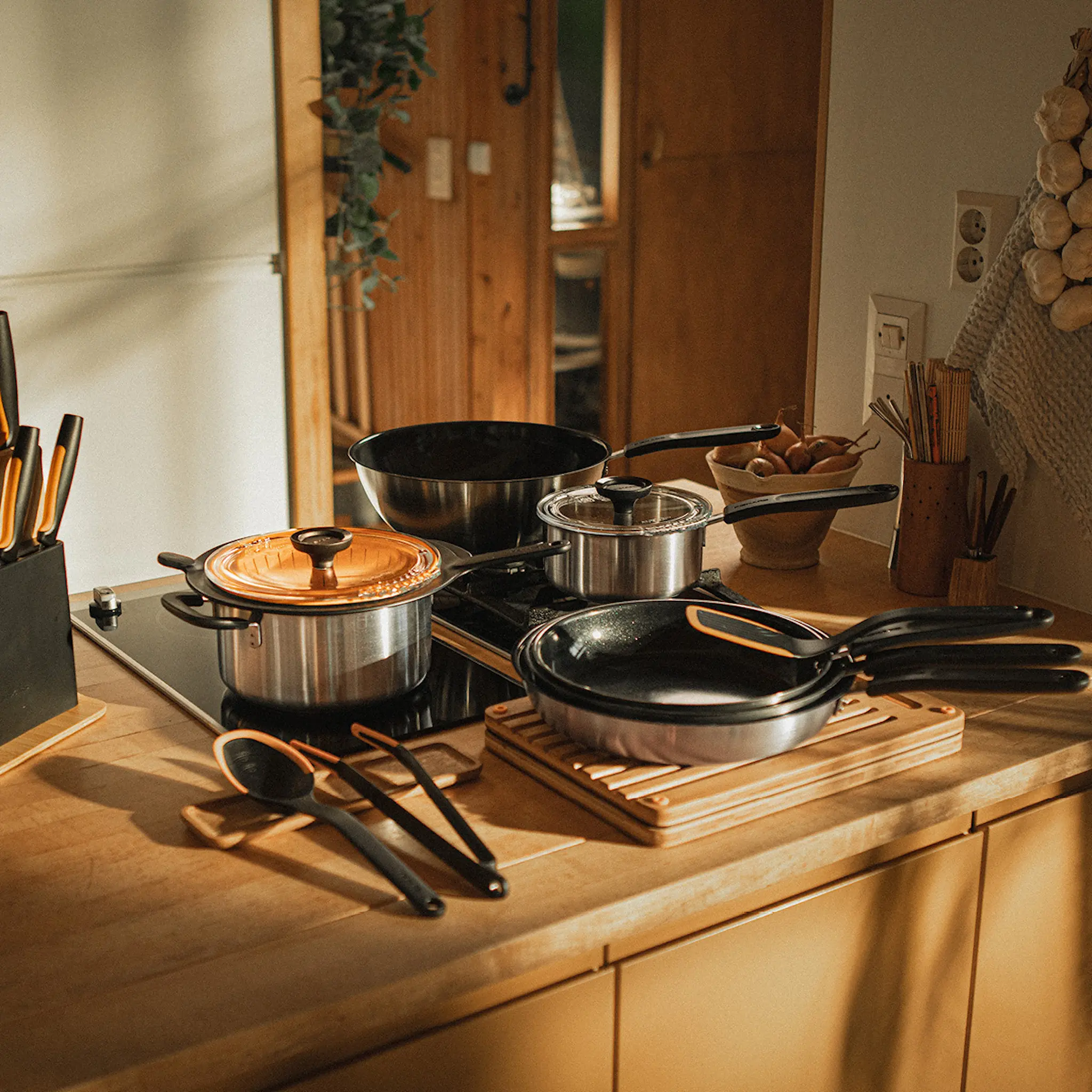 Fiskars Functional Form Kattila lasikannella 1,5 L