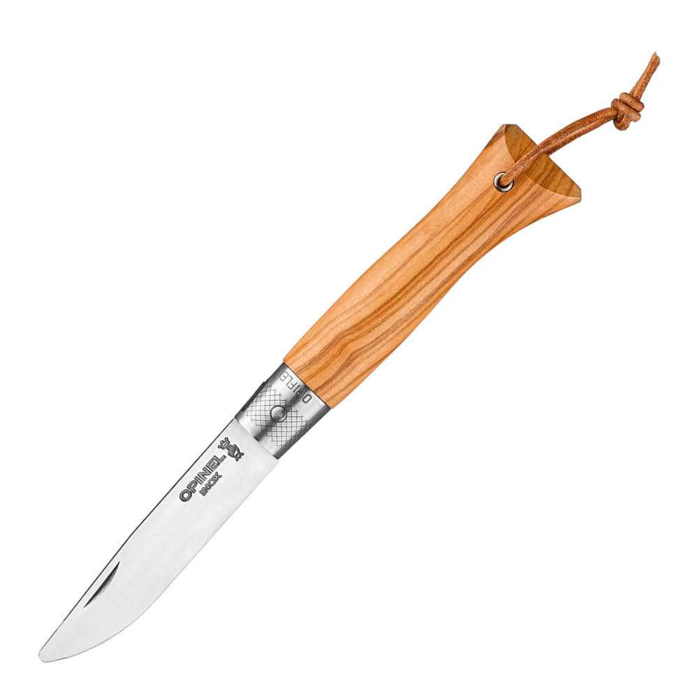 Opinel - néo6 Opiflex Taittoveitsi 7 cm Oliivipuu