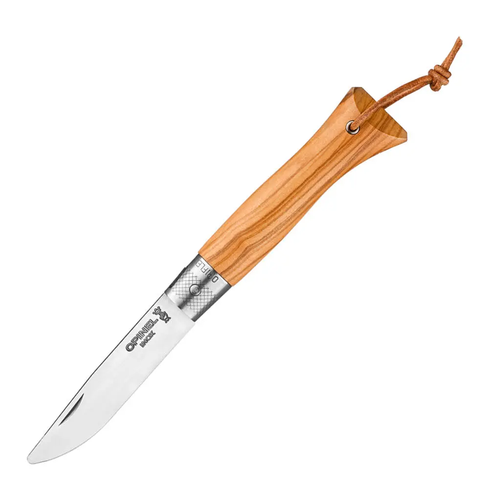 néo6 Opiflex lommekniv 7 cm oliventre