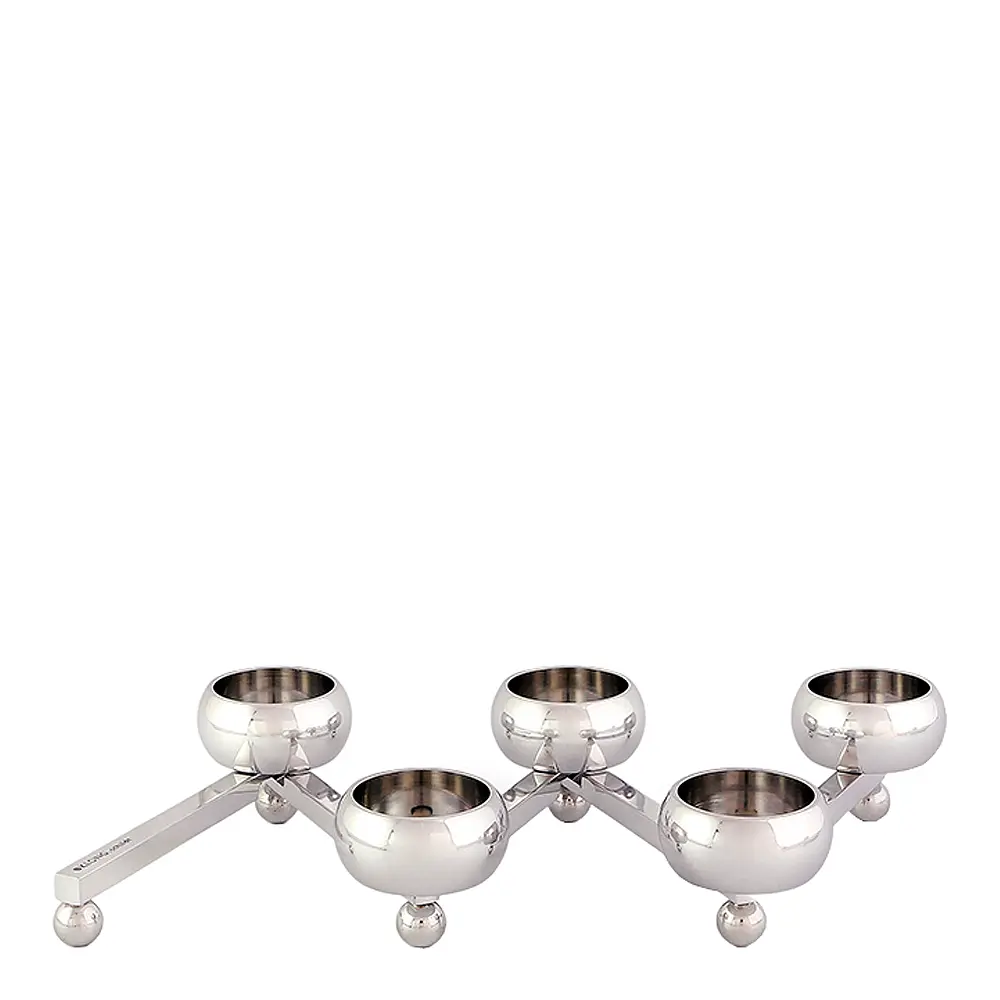 Constella Kynttelikkö 5 pidikettä Alumiini