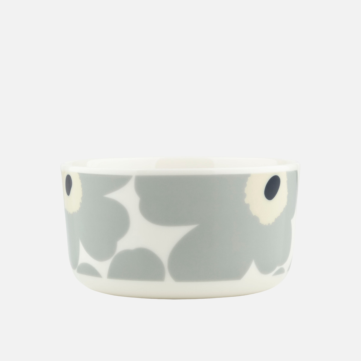 Marimekko Unikko bolle 50 cl hvit/grå/sand/mørkblå