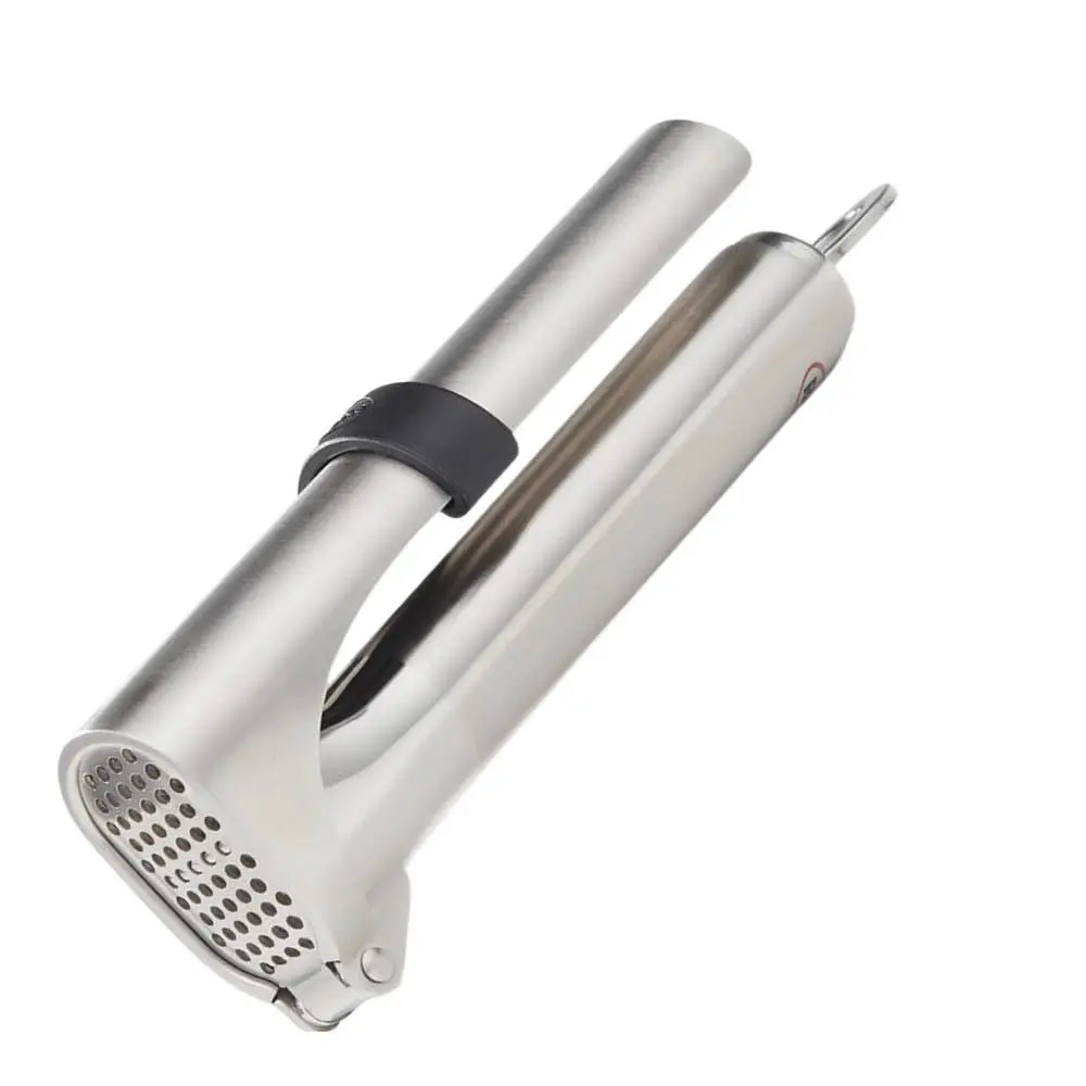 Hvitløkspresser i rustfritt stål 18x5,6 cm