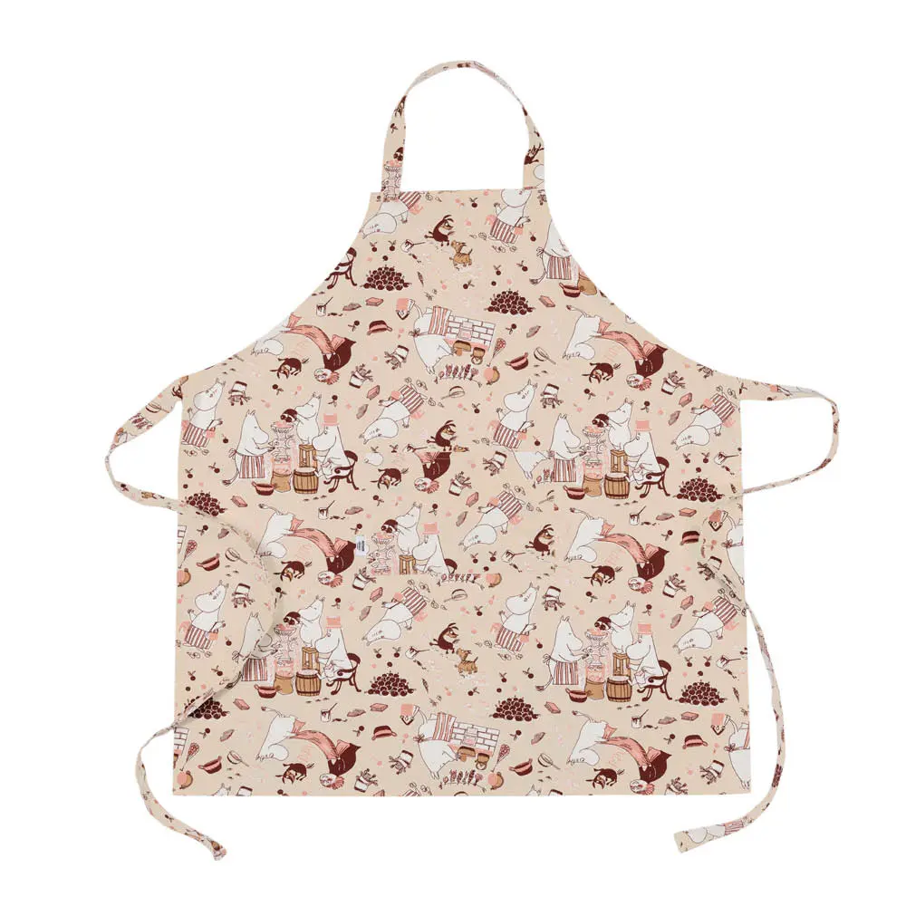 Muumi Esiliina Siivouspuuhissa