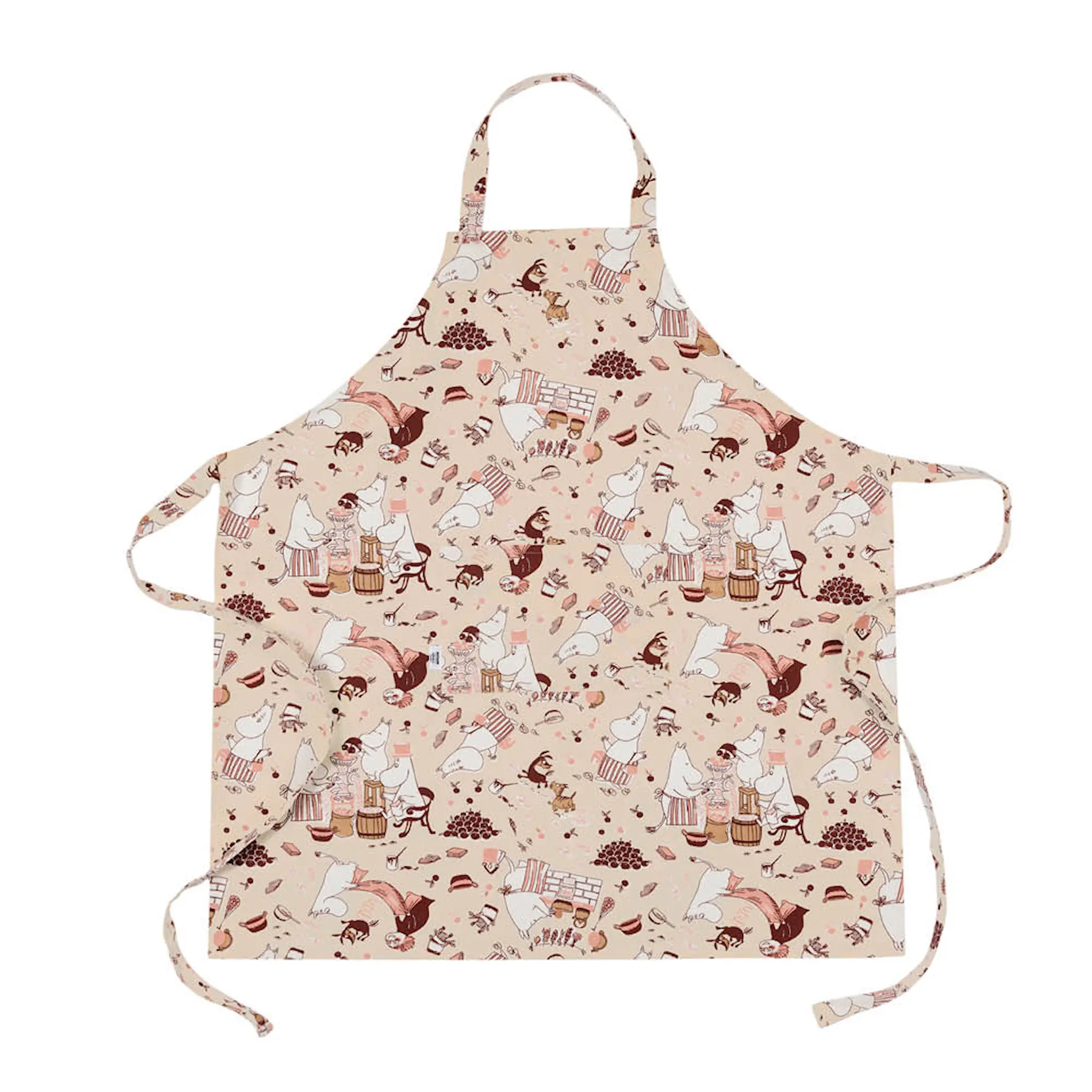 Moomin Arabia Muumi Esiliina Siivouspuuhissa