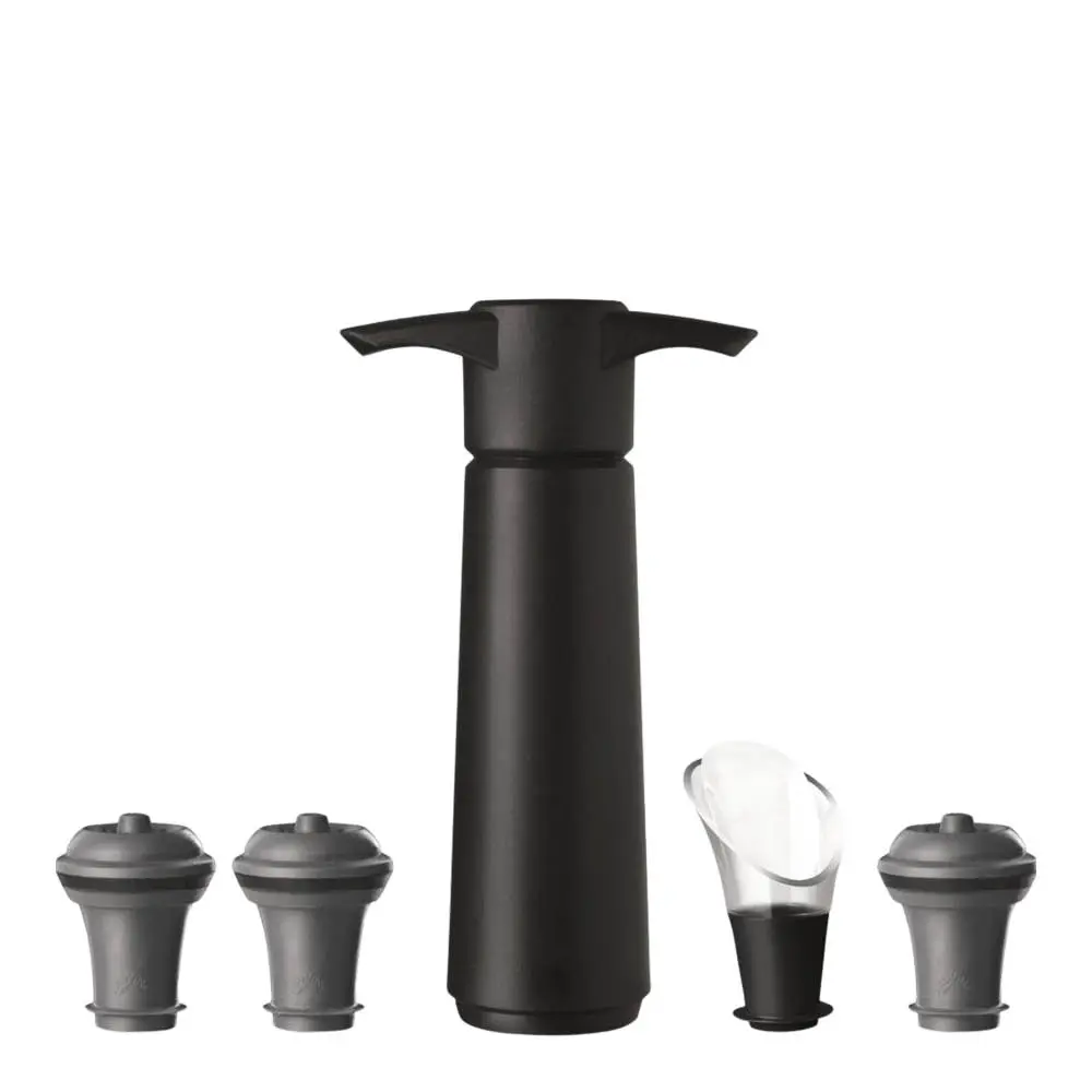 Viinin tarjoilusetti 5 osaa Musta