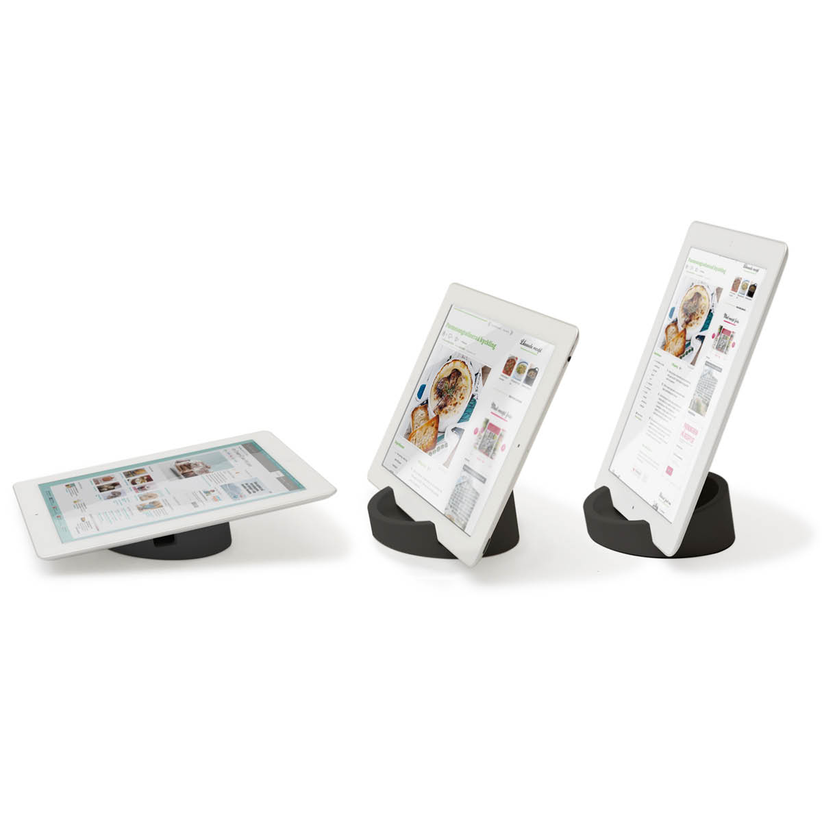 Bosign Kitchen Tablet Stand hållare för surfplatta/mobil 11,4 cm grafitgrå