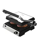 Møn Proff bordsgrill / paninigrill 2000W stål/svart