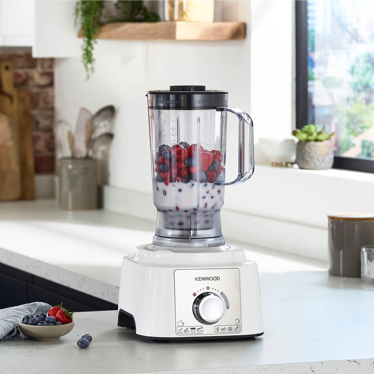 Kenwood Multipro Express foodprocessor FDP65.450.WH hvit