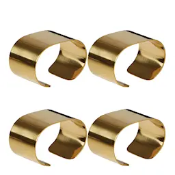 Raw Servettring 4-pack Guld