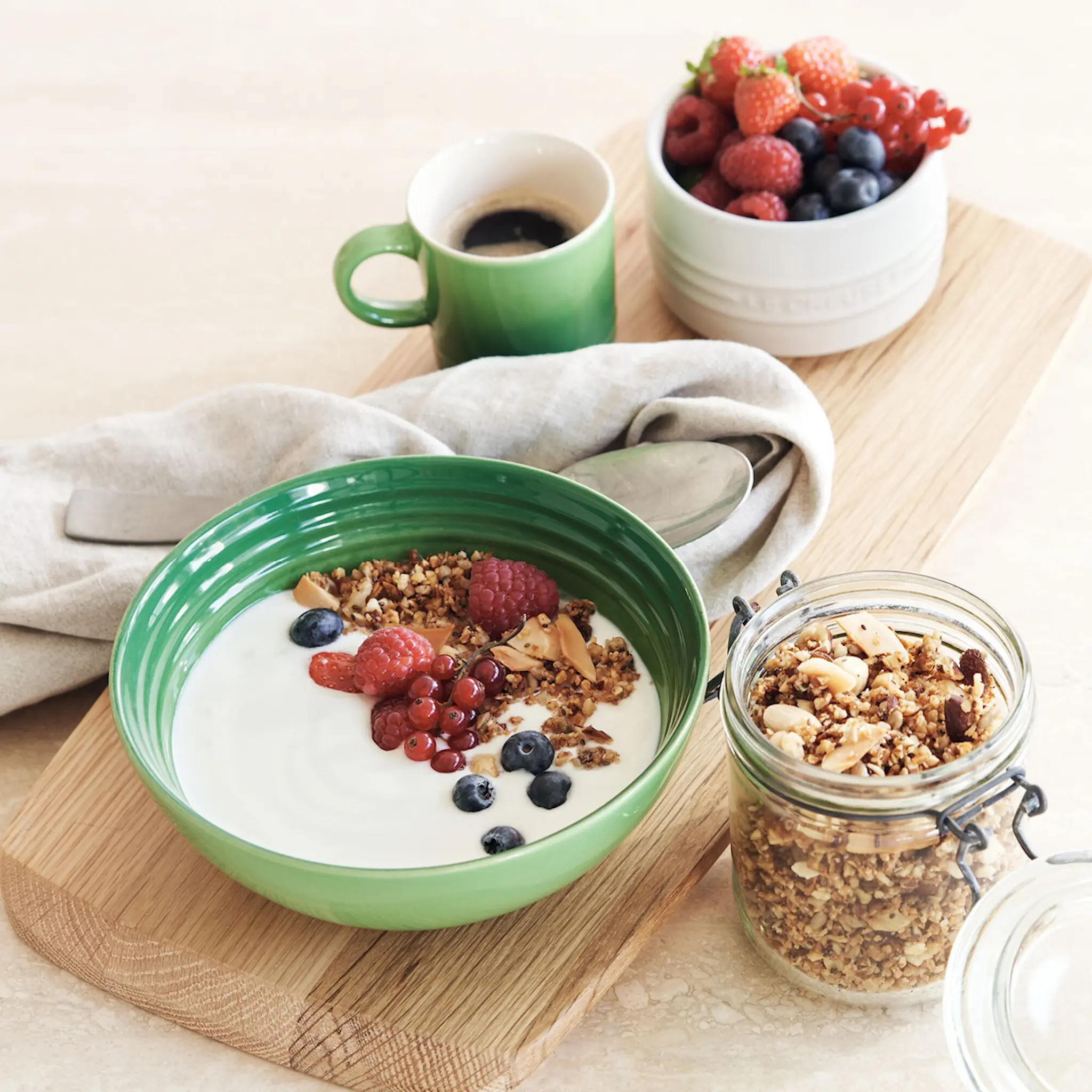 Le Creuset Espressomuki 10 cl Bamboo