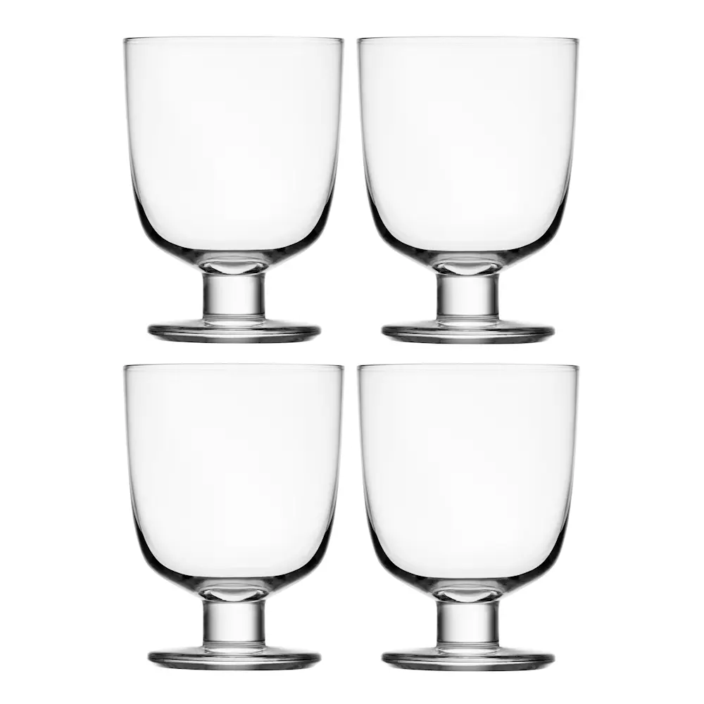 Lempi glass 34 cl 4 stk klar