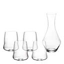 Stemless Wings Vinglas Cabernet Sauvignon 4-pack+Karaff