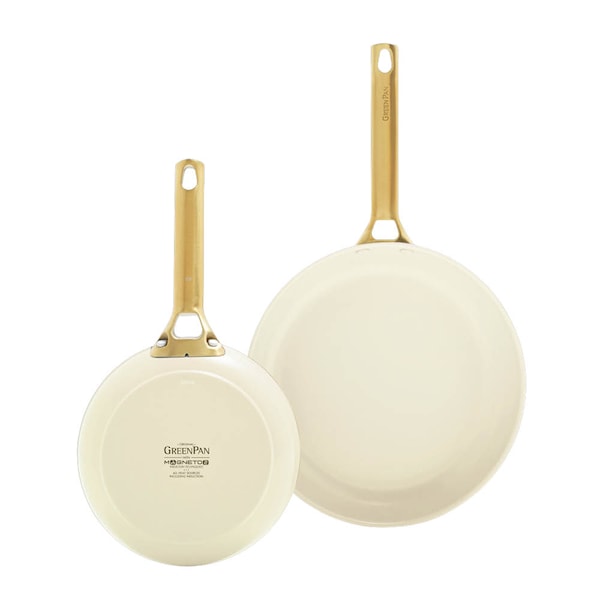 Padova Reserve keramisk stekpanna 2 delar 20+26 cm Cream White