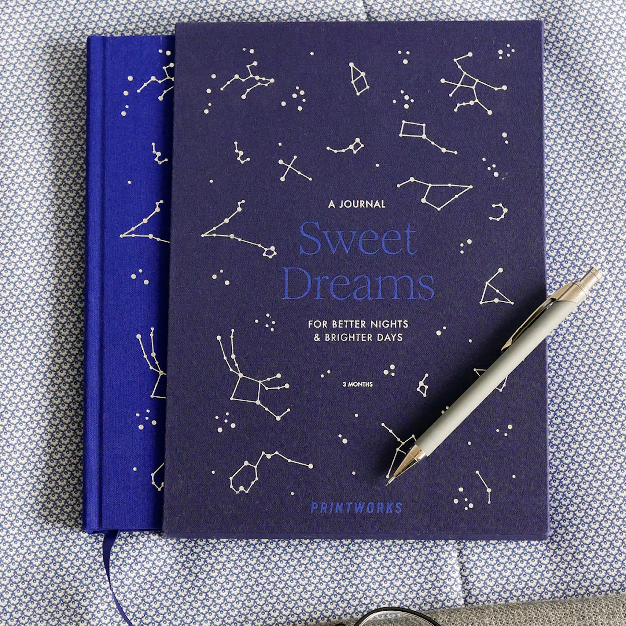 Printworks Sömndagbok Sweet Dreams 25,4x18,3 cm blå