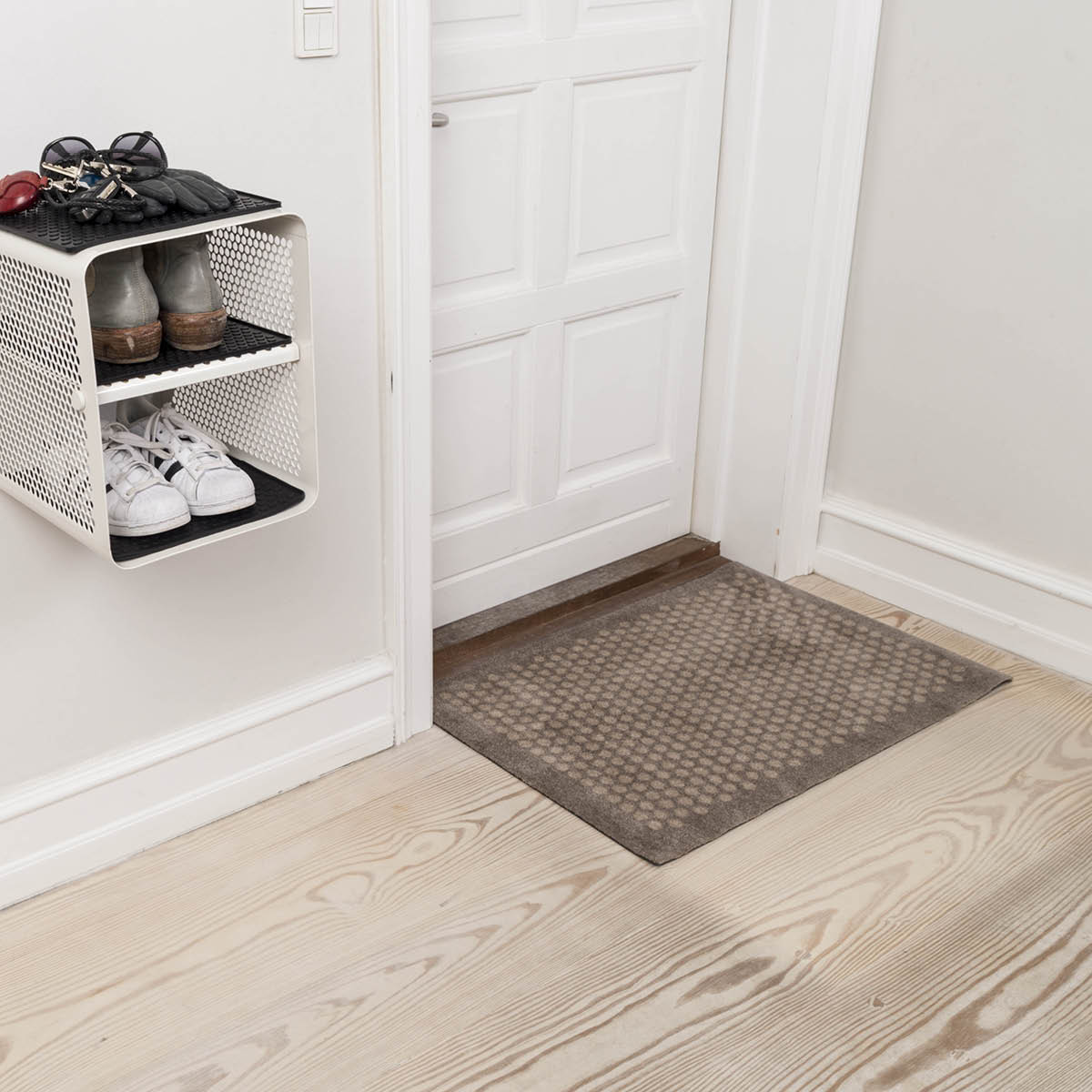 Tica Copenhagen Dot gulvmatte 90x60 cm beige