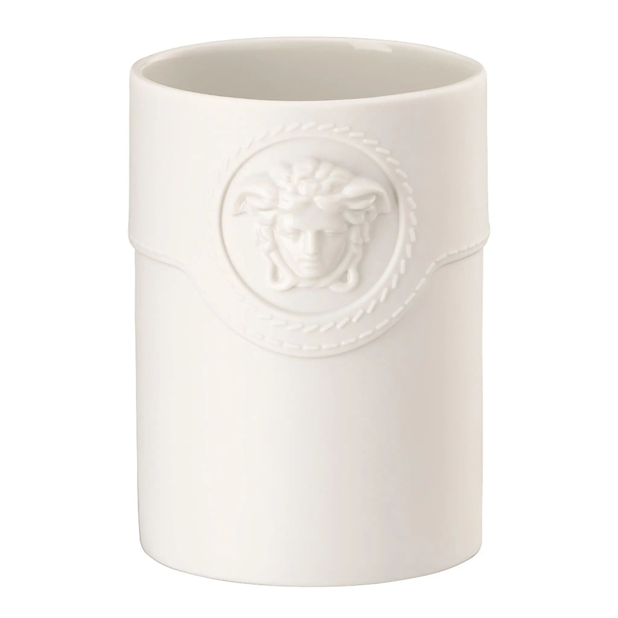 Versace La Medusa Mini vas 10 cm vit