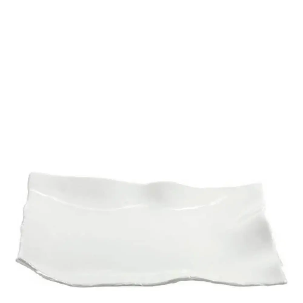 Perfect Imperfection tarjoiluvati M 17,5x17,5 cm valkoinen maa