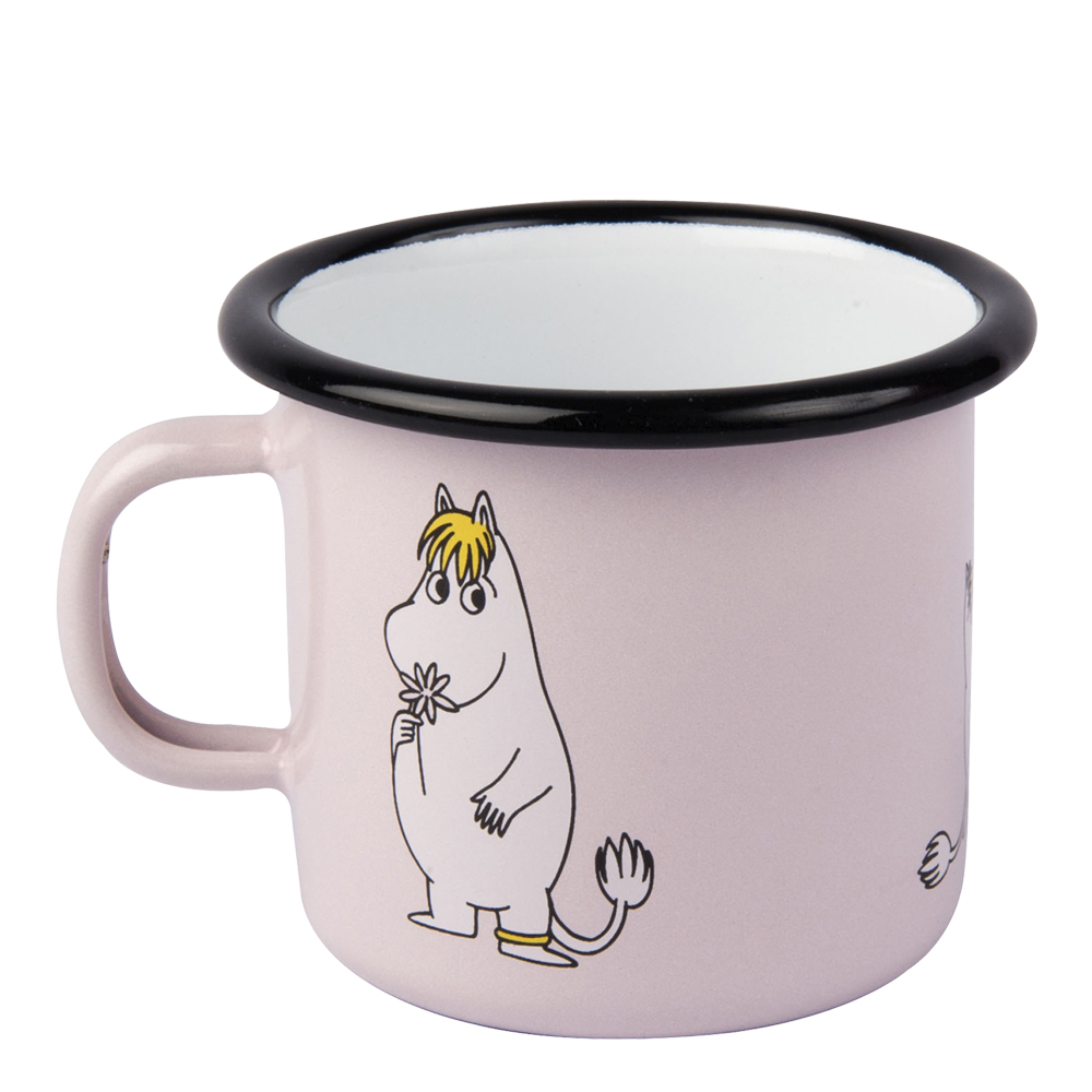 Muurla Mummikopp Emalje 25 cl Snorkfrøken rosa