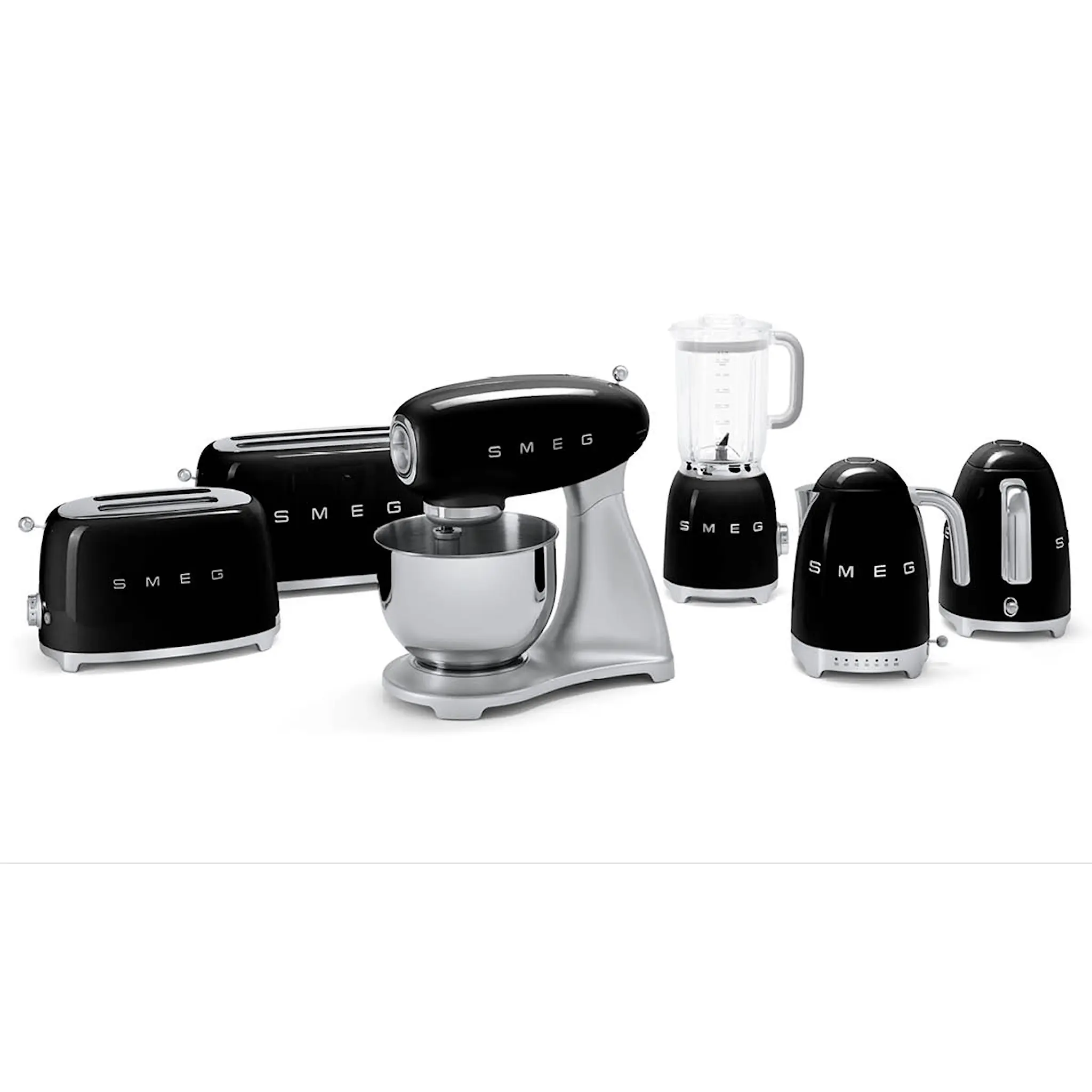 Smeg Smeg Vattenkokare KLF04 7 temperaturer 1,7 L Svart