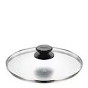 Kitchen Essentials glaslock 24 cm klar/svart