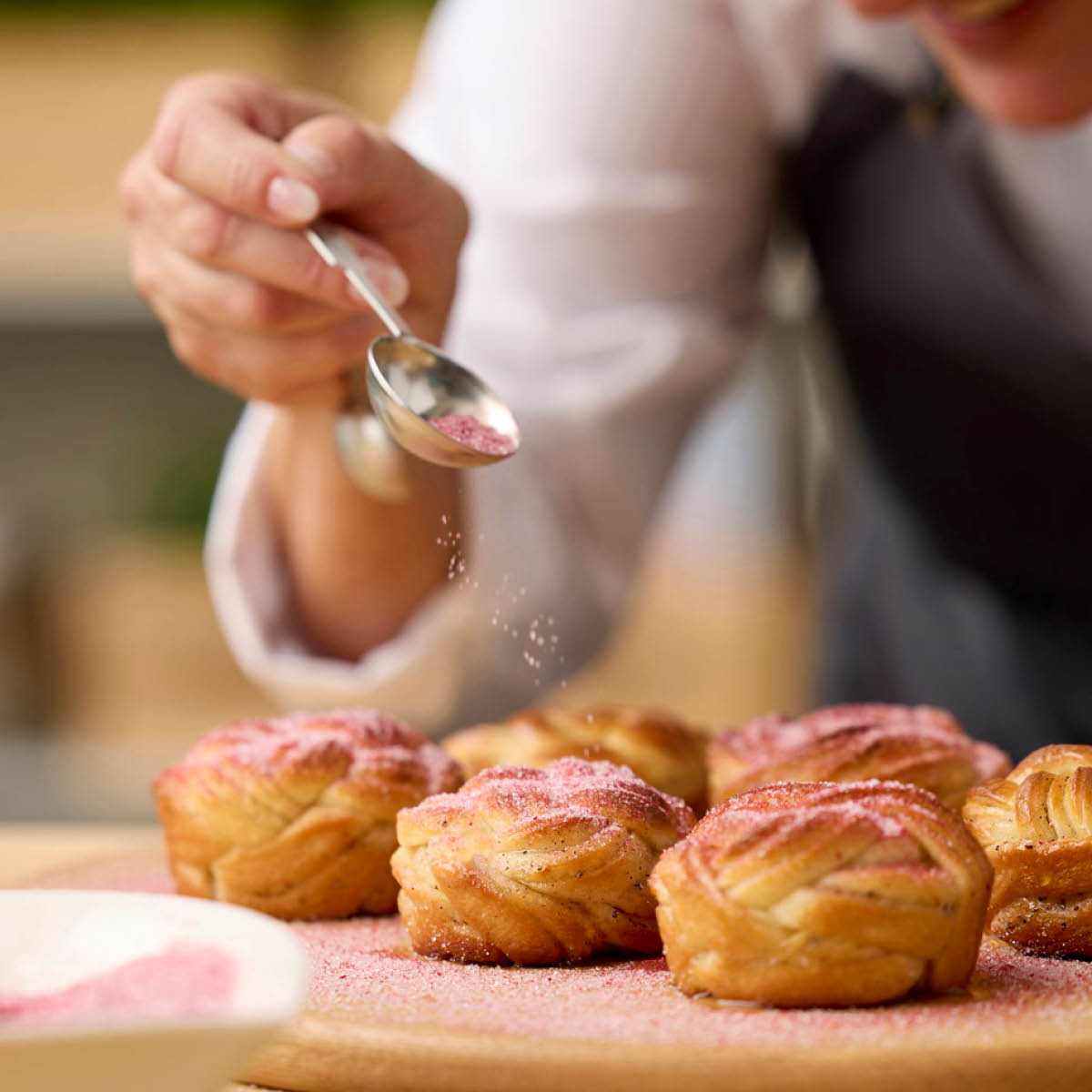 Blomsterberg Muffinsform for 6 muffins silikon latte