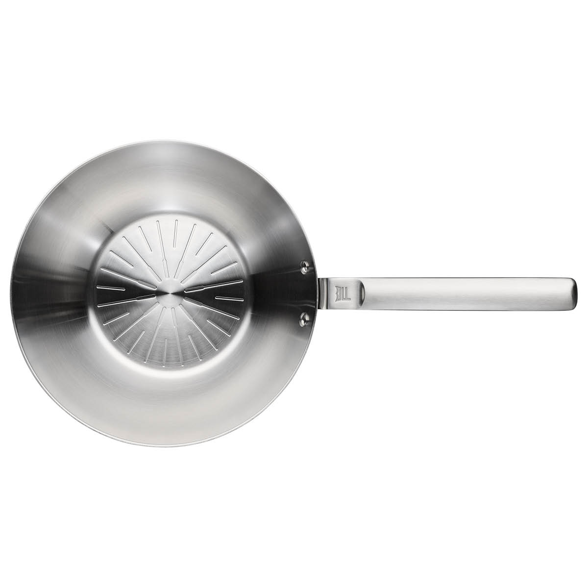 Fiskars Norden steel wok 28 cm ubelagt