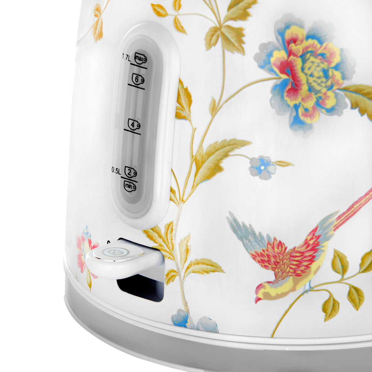 Laura Ashley Dome vattenkokare elektrisk 1,7 L Elveden White