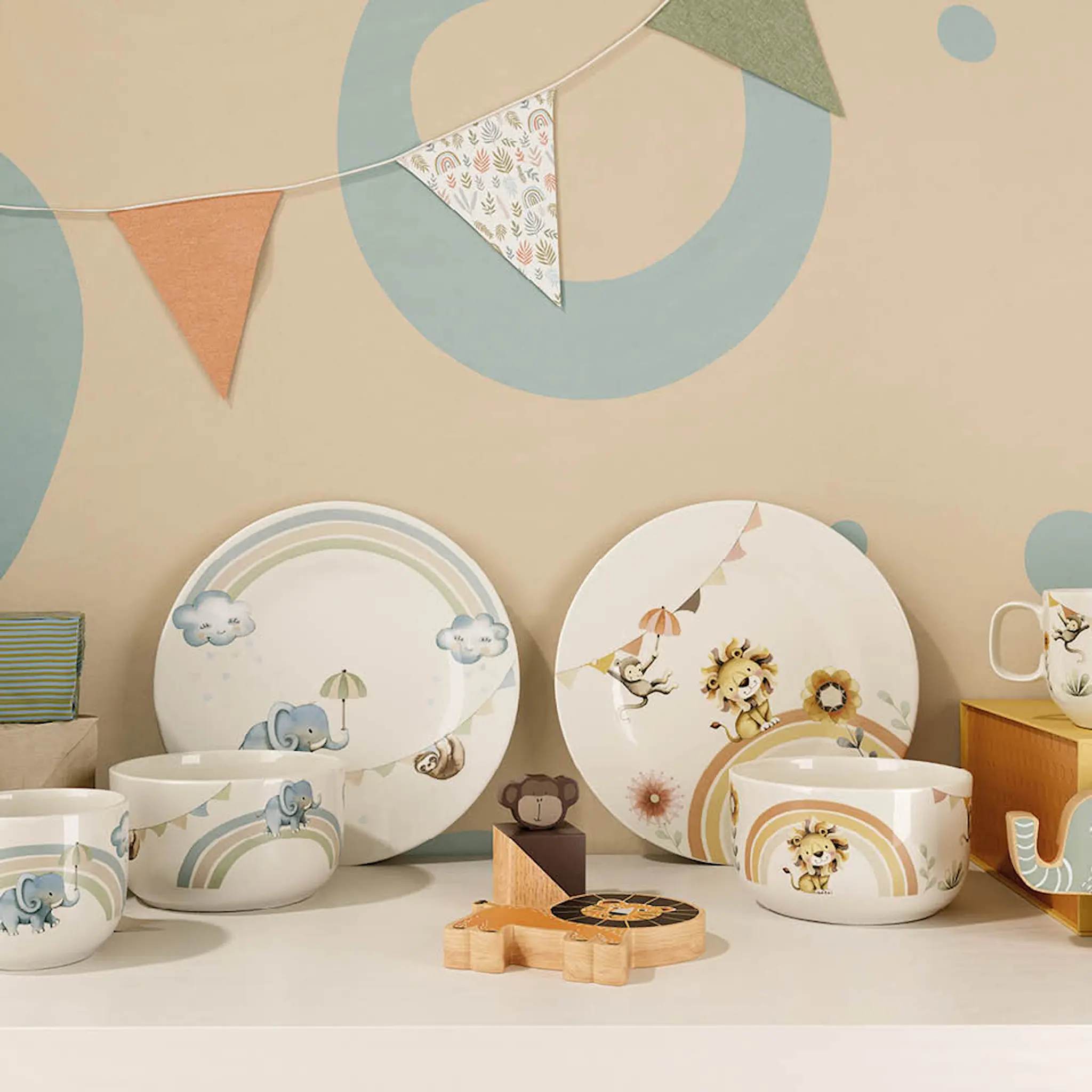 Villeroy & Boch Roar Like a Lion Barnservis 3 delar