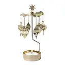 Ornaments änglaspel 16 cm guld