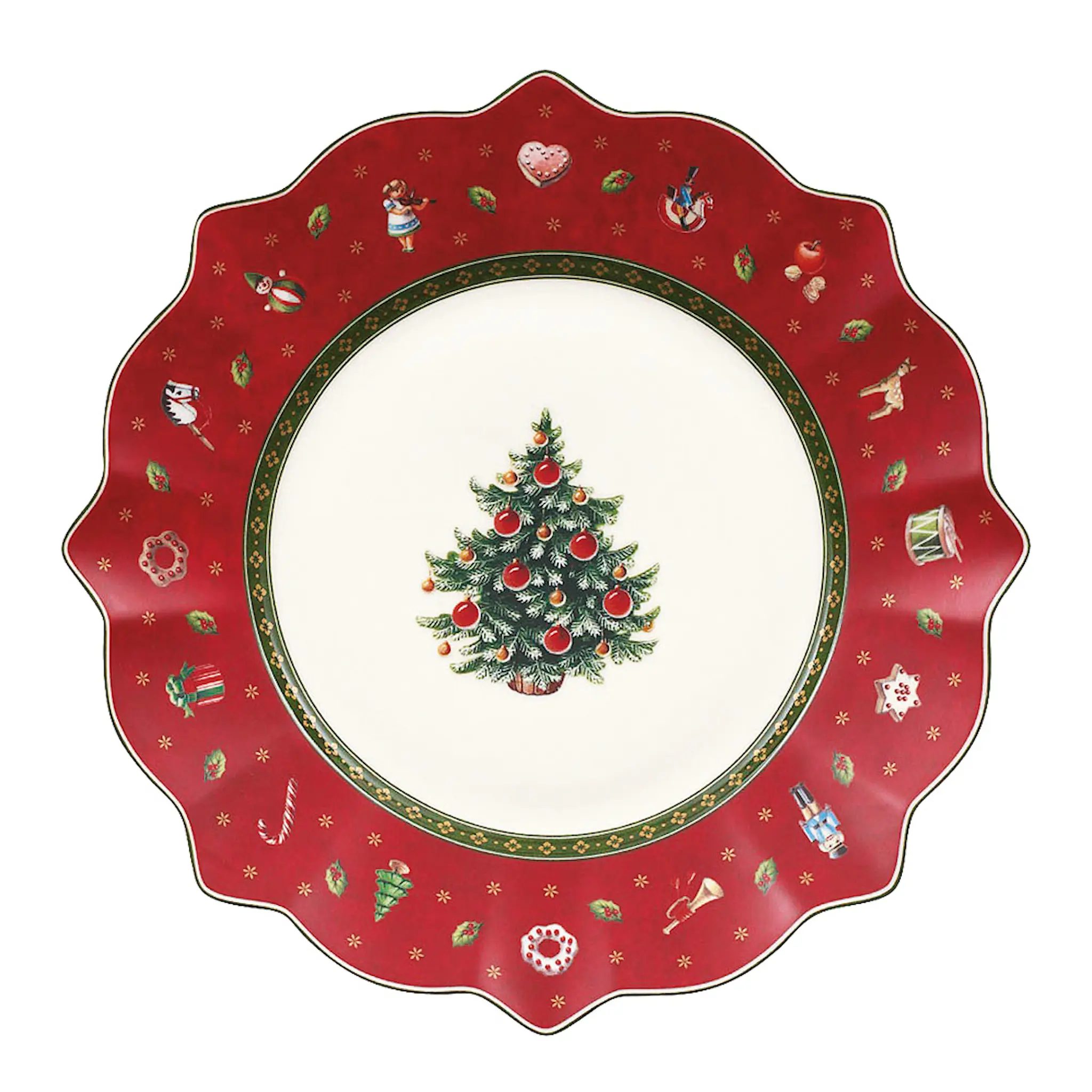 Villeroy & Boch Toy's Delight tallrik 24 cm röd