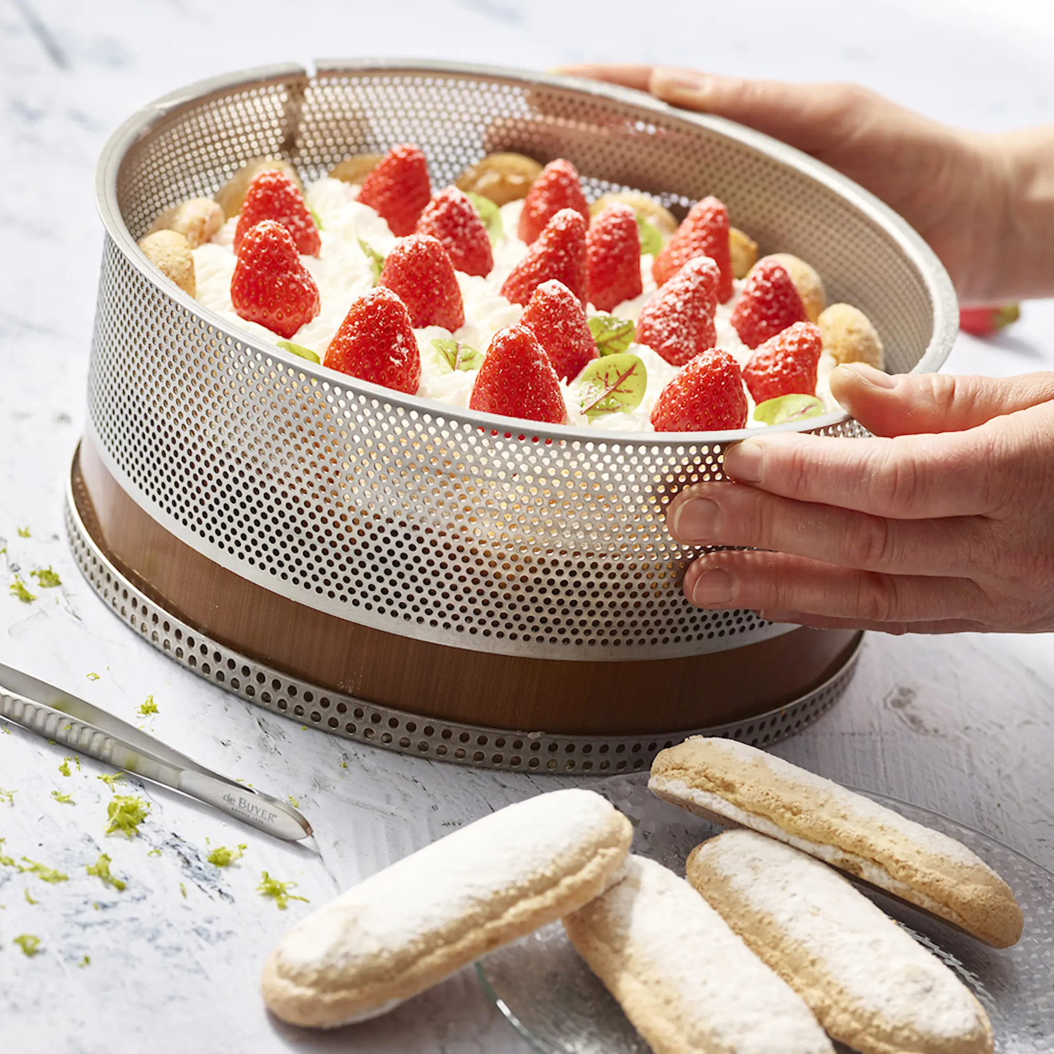 de Buyer Piirakkavuoka irtopohja 24 cm