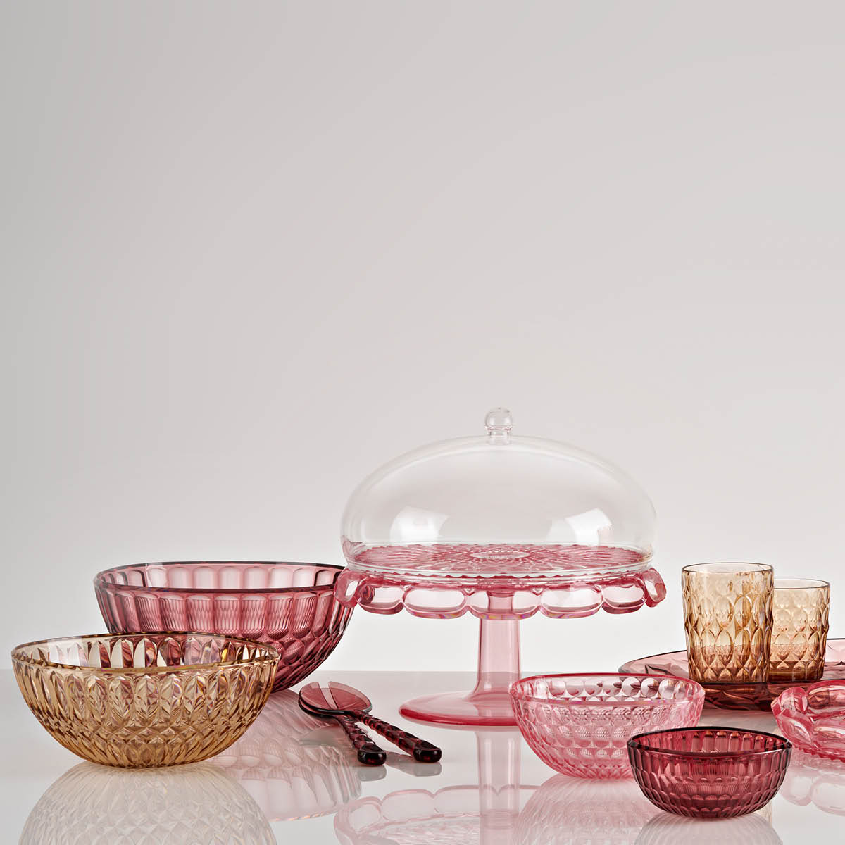 Guzzini Vanity skål 2,1 L 21 cm bioplast Powder