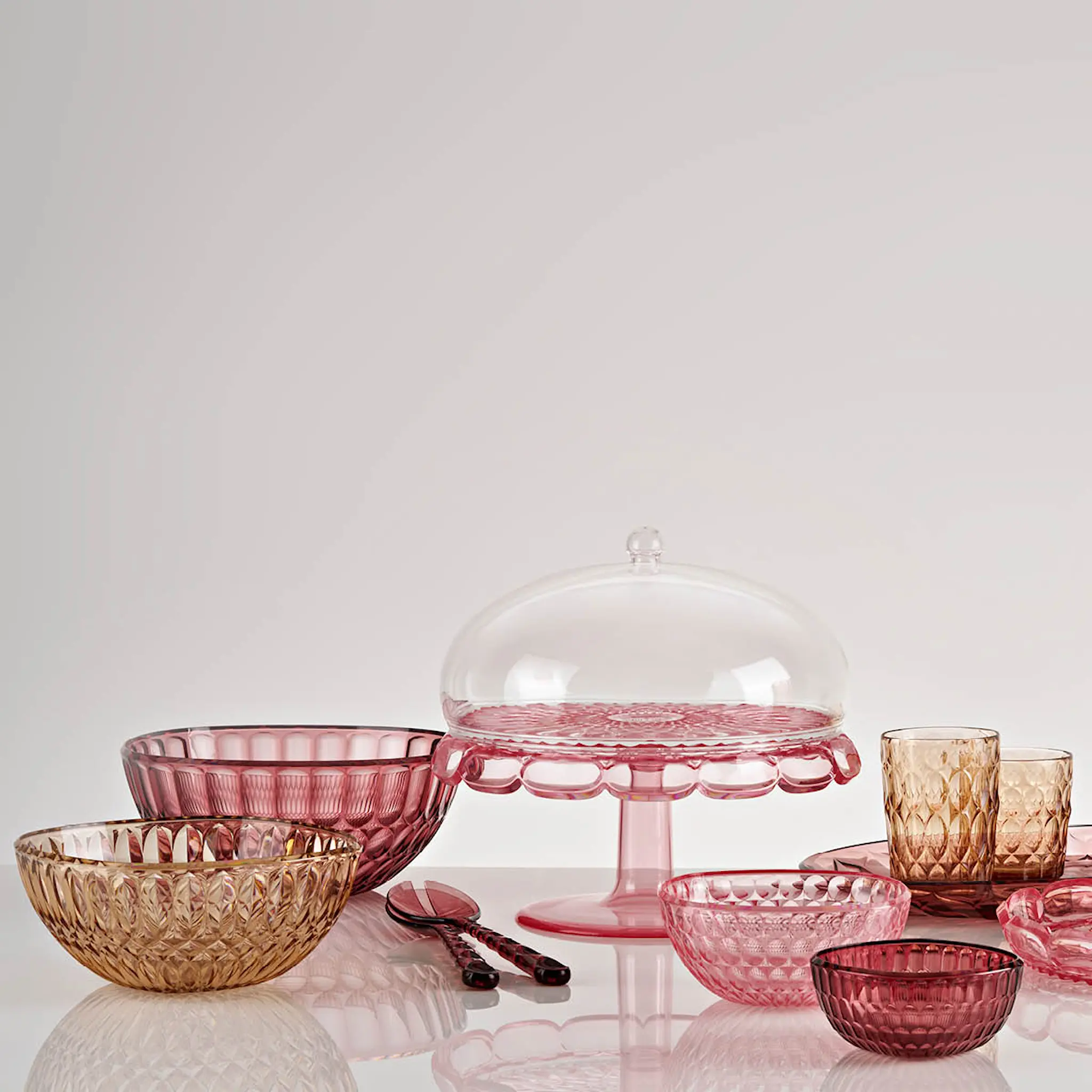 Guzzini Vanity skål 2,1 L 21 cm bioplast Powder